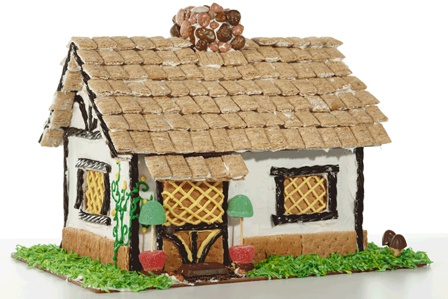 Olde Tudor Style gingerbread house